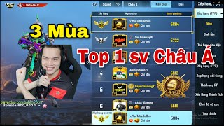 PUBG Mobile - Hành trình Mang lá cờ VIỆT NAM 3 lần lên Top 1 sever Châu Á