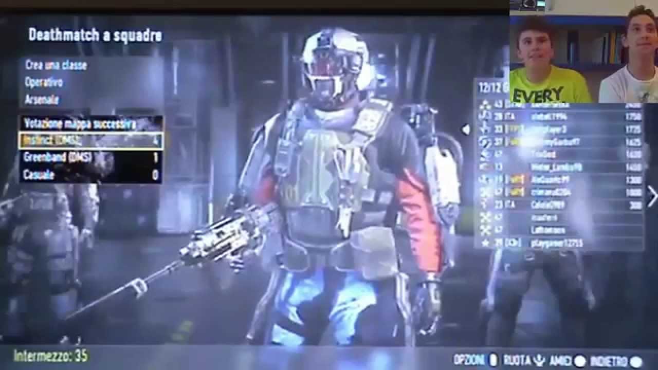 Gameplay Call of Duty Advanced Warfare w/Massimiliano - Speciale a cavolo
