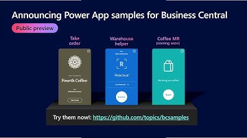 BC TechDays 2023 - Introducing flexible Power App solutions for Business Central