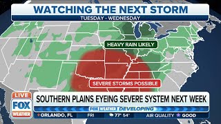 Severe Storms Predicted To Return To Parts Of Tornado-Ravaged South Next Week