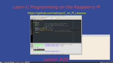 Lesson29 - Learn C on the Pi