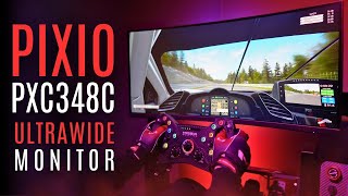 Sim Racing on a Budget? Pixio PXC348C Ultra-Wide Gaming Monitor | Review