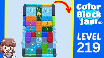 Color Block Jam Level 219 Solution Walkthrough