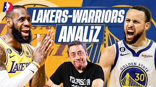 Den State Warriors - Los Angeles Lakers İzi̇ Stephen Curry & Lebron James Nba Iz