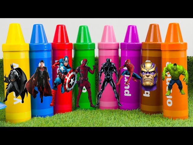 AVENGERS TOYS/Action Figures/Unboxing/Cheap Price/Ironman,Hulk,Thor, Spiderman/ Superman/Toys #4