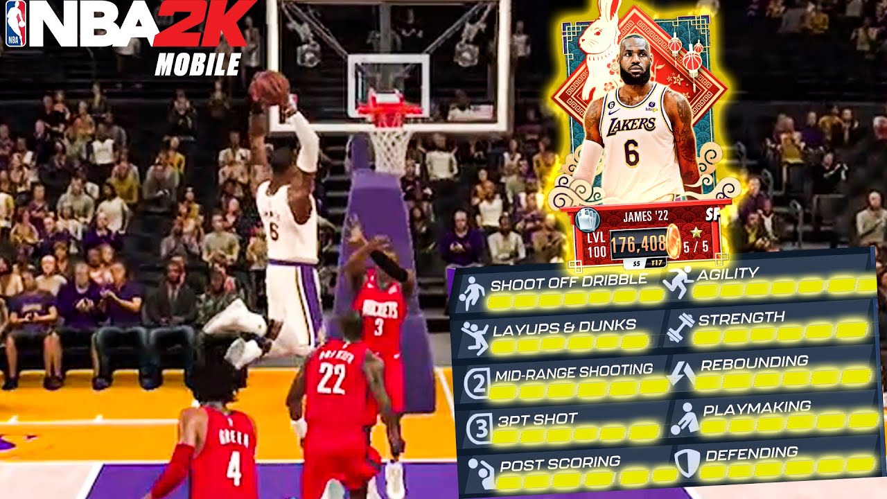 NBA 2K Mobile - Record Breaker LeBron is A GLITCH!!!