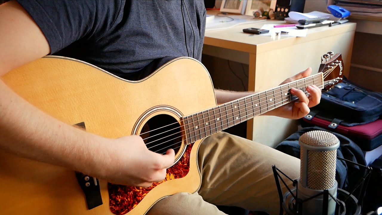 Coldplay - Coloratura (full acoustic cover/play-along, tabs in description)