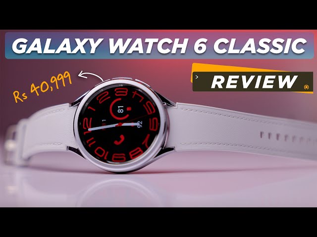 Samsung Galaxy Watch6 Classic Review  The watch with everything - The Hindu