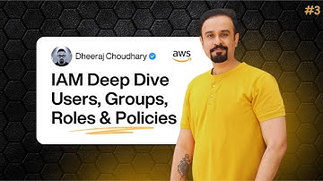 AWS IAM Deep Dive - Users, Groups, Roles & Policies Explained