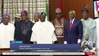 President Tinubu Signs N54.99tn 2025 Budget into Law