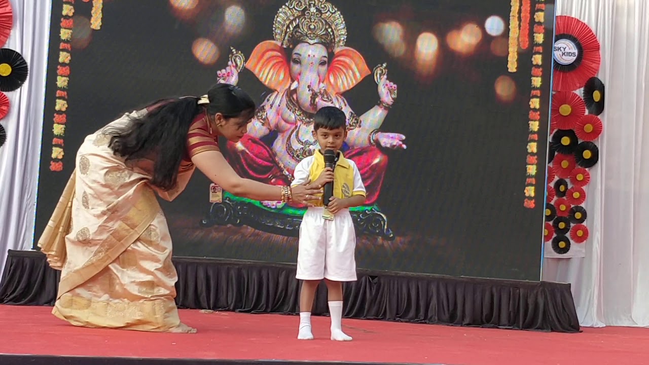 Ganesh prayer on annual day YouTube