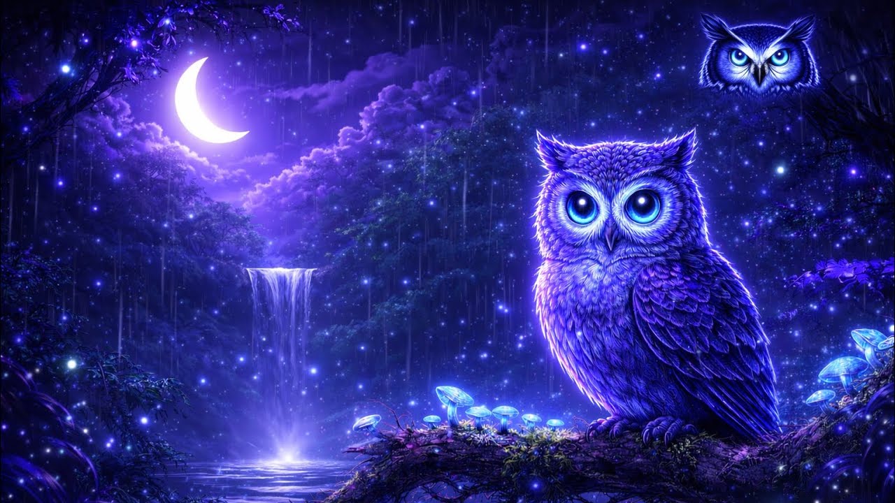 🔴 LIVE: 🌙 LIVE: Relaxing Sleep Music | 24/7 Deep Calm & Stress Relief 🦉