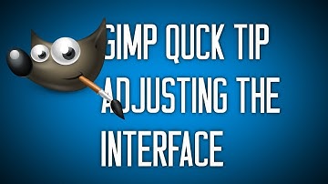 GIMP Quick tip:  Manipulating the Interface and Replacing Dialogs
