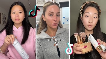 Makeup Tutorial Tiktok Compilation - GRWM  ( Get Ready With Me ) ❤️(Skincare, Makeup, Outfits) 1701🥰