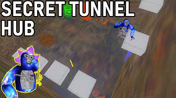Gorilla Tag LOBBY MAP SECRET TUNNEL THEORY | Gorilla Tag VR Secret Tunnel Theory Concept