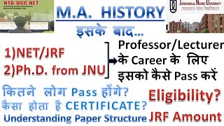 UGC NET JRF  Eligibility | M.A History | Ph.D. JNU Eligibility | MHI History IGNOU | Question Paper