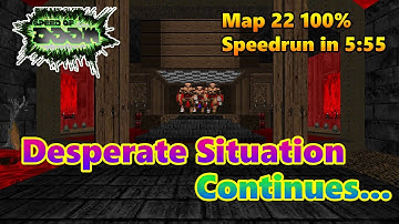 [World Record] Speed of Doom MAP 22 "Dead Echo" 100% (UV-Max) Speedrun in 5:55 [Doom]