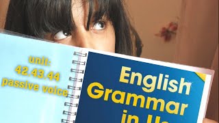 شرح مادة القواعد يونت 42, 43, 44 موضوع passive من كتاب English grammar in use