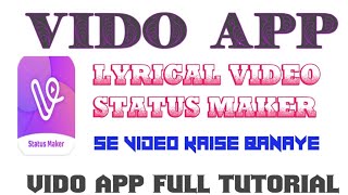 Vido App Me Photo Se Video Kaise Banaye | Vido App Me Video Kaise Banaye |Vido App full tutorial screenshot 5