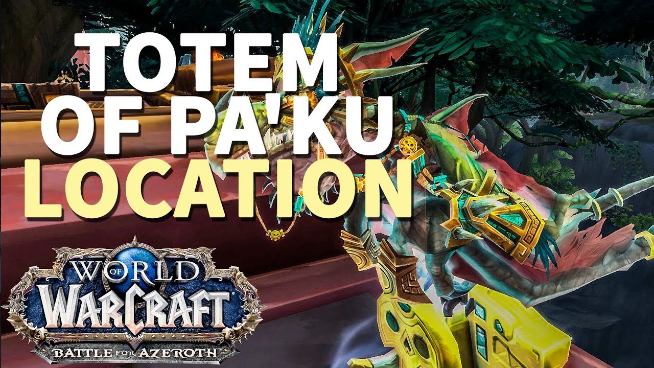 Totem of Pa'Ku from top of Zanchul to lower level of Zanchul