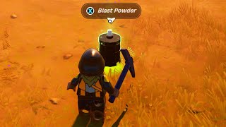 How To Find Blast Powder In Lego Fortnite