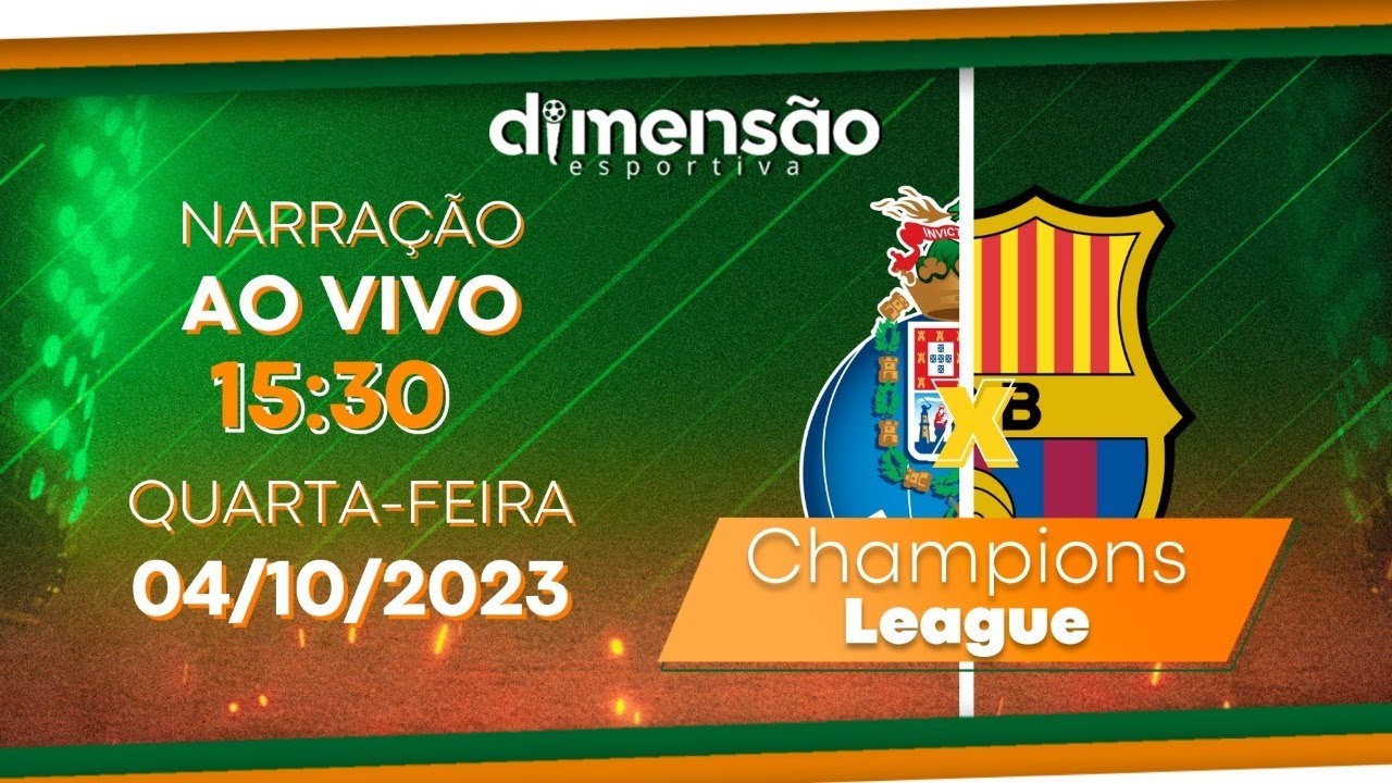 Porto x Barcelona pela Champions League 2023/24: onde assistir ao vivo -  Mundo Conectado