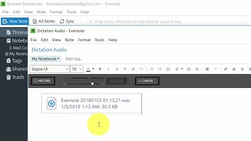 10   Voice Notes and Dictation Free Evernote Training Course