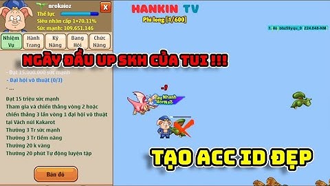 Ngọc Rồng Online | Bắt Đầu Hành Trình Up SKH - Siêu Phẩm Tương Lai !!!