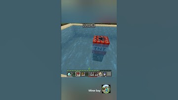 Mine craft tricks part-12 | real ✅ or fake ❎ | #minecraft #tricks #Miner boy