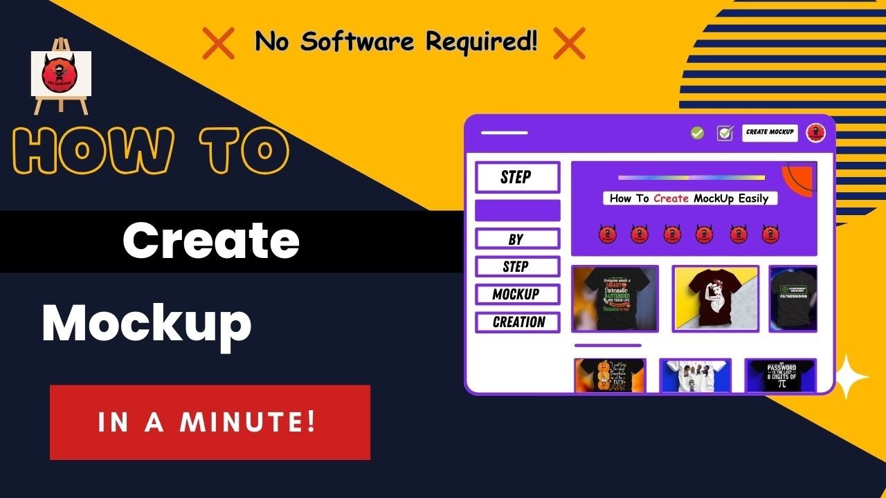 Create Mockup Easily With Canva In 5 Minutes - YouTube