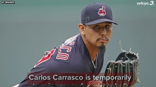 Indians pitcher Carlos Carrasco out indefinitely after being diagnosed with blood condition