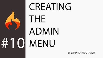 Codeigniter 3 with HMVC #10 - Building an online bookstore: Creating the Admin Menu