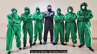 Tribute To Frontliners, The New Heroes Of Today Resimi