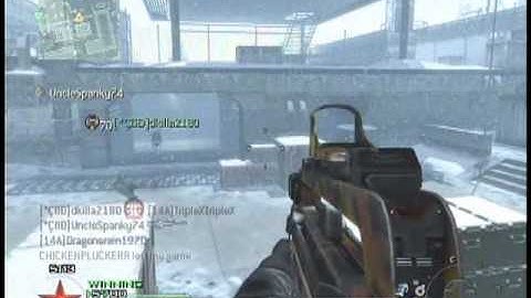 MW2 - Team Deathmatch - Sub Base - Video Test
