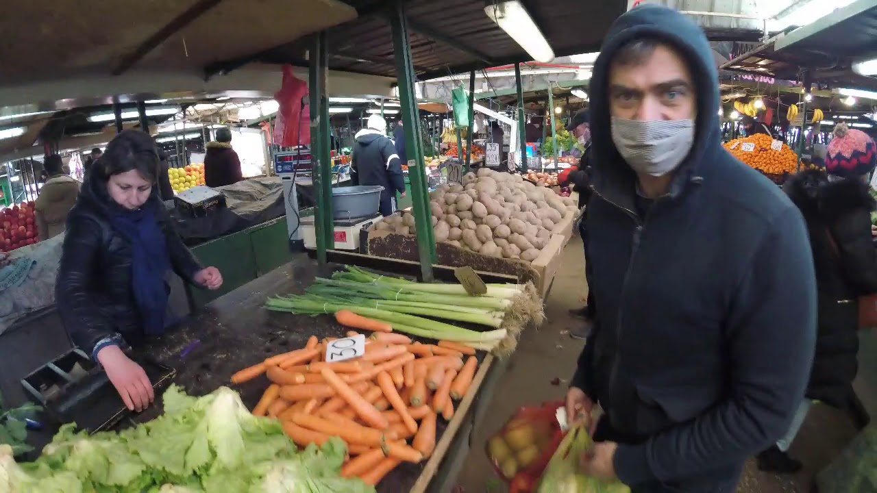 Farmer's Market, Green Market, Skopje, Macedonia YouTube