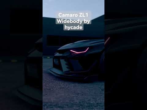 Camaro ZL1 Widebody by hycade #widebody #Camaro #zl1 #zl11le #musclecar #tuning #bodykit #widebody