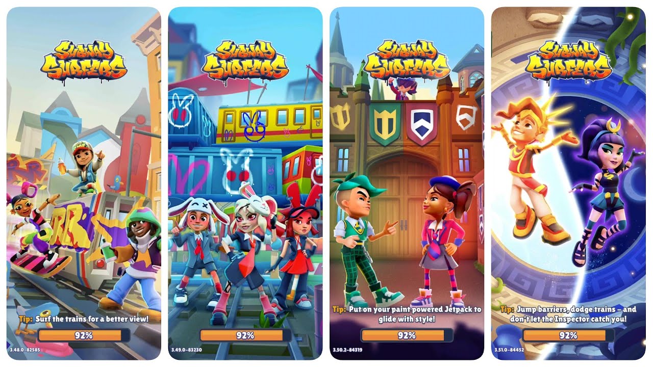 Subway Surfers Washington D. C. vs Classic vs Oxford vs Greece 2025