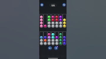 BallSort level 1476 #games #gaming #relaxing #viralvideo #gameplay