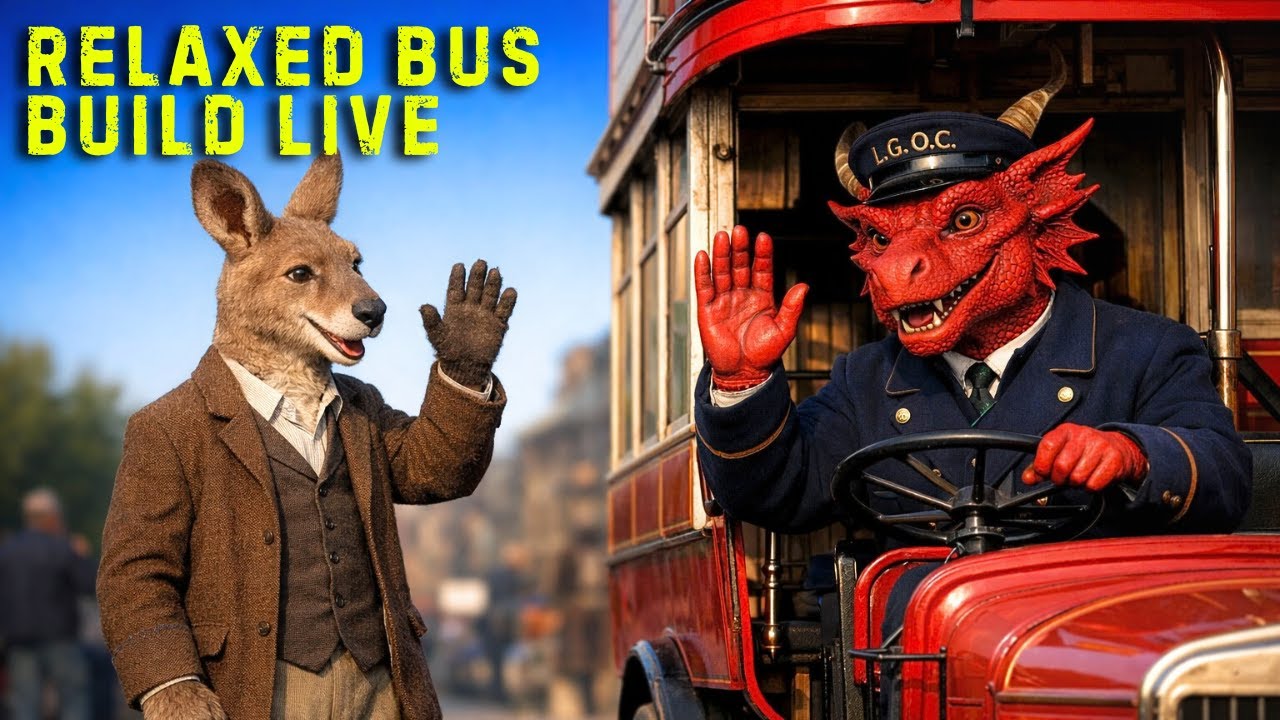 Two Veterans Build the MiniArt B‑Type Bus — Enjoying the Build