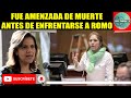 FUE AMEN4ZADA AMAPOLA NARANJO ANTES DE ENFRENTARSE A ROMO  ¡ESTO PASÓ! - SIN CORBATA