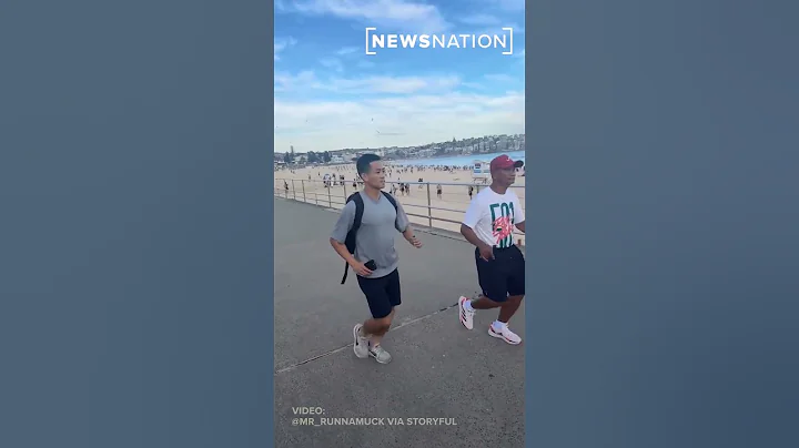 Video captured moment Bondi beachgoers ran from deadly shooting