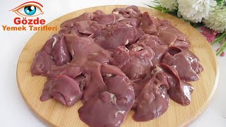 Incredibly simple and fast. The tastiest and easiest liver recipe I've ever made. by Gözde Yemek Tarifleri 55,821 views 1 year ago 8 minutes, 2 seconds