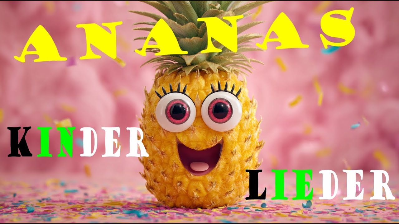 🍍Die tanzende Ananas! 🍍#kinderlieder