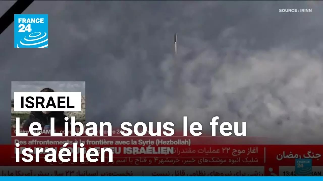 Guerre au Moyen-Orient : le Liban sous le feu israélien • FRANCE 24