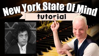 New York State Of Mind, Billy Joel, Piano Tutorial