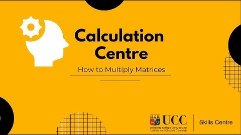 Linear Algebra 4: How to Multiply Matrices