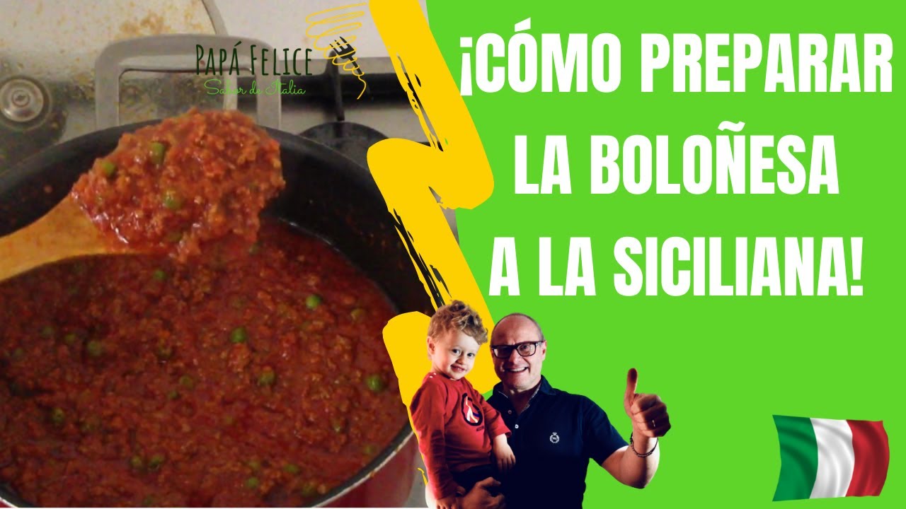 ¡Cómo preparar una boloñesa como un verdadero italiano!