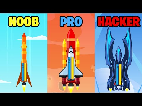 NOOB vs PRO vs HACKER - Rocket Sky!