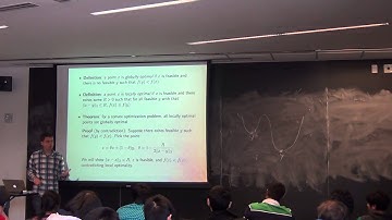Lecture 5: Optimization 2