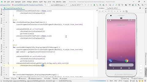 Test Driven Development | Android Studio